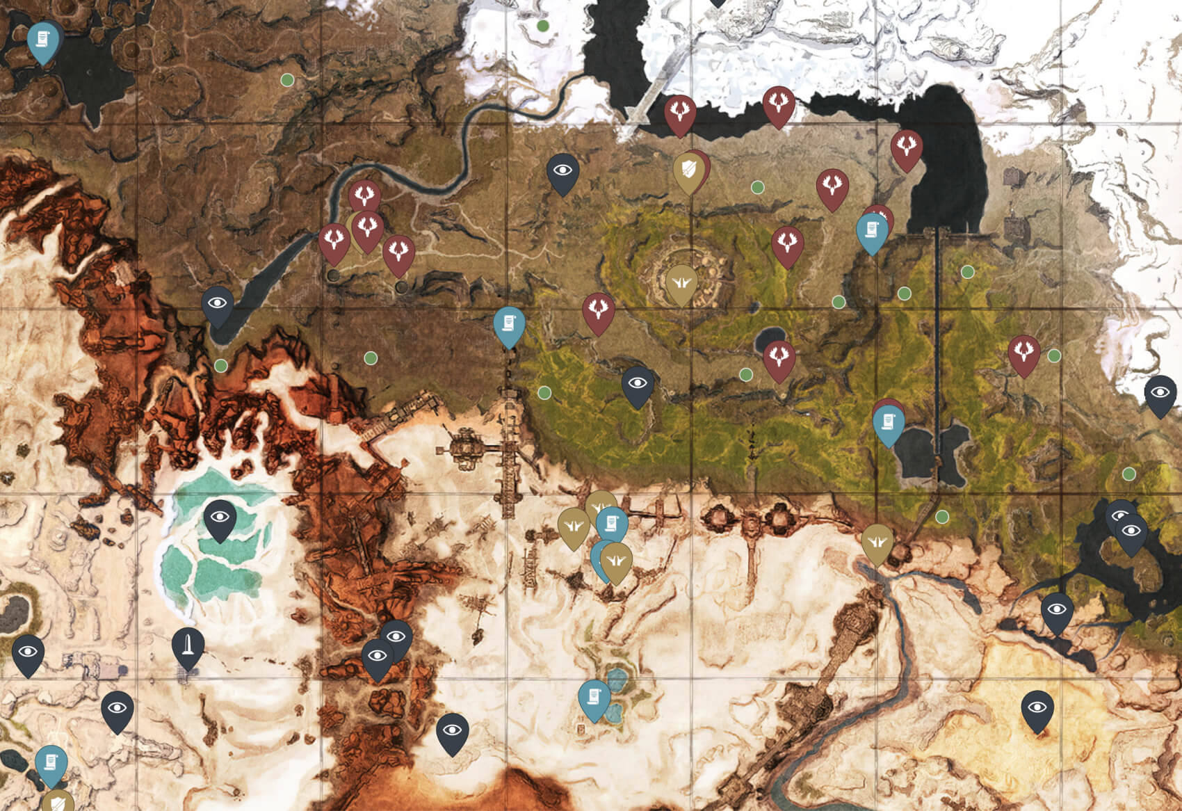 Conan Exiles Exiled Lands Interactive Map: A Guide to Navigating the Wild