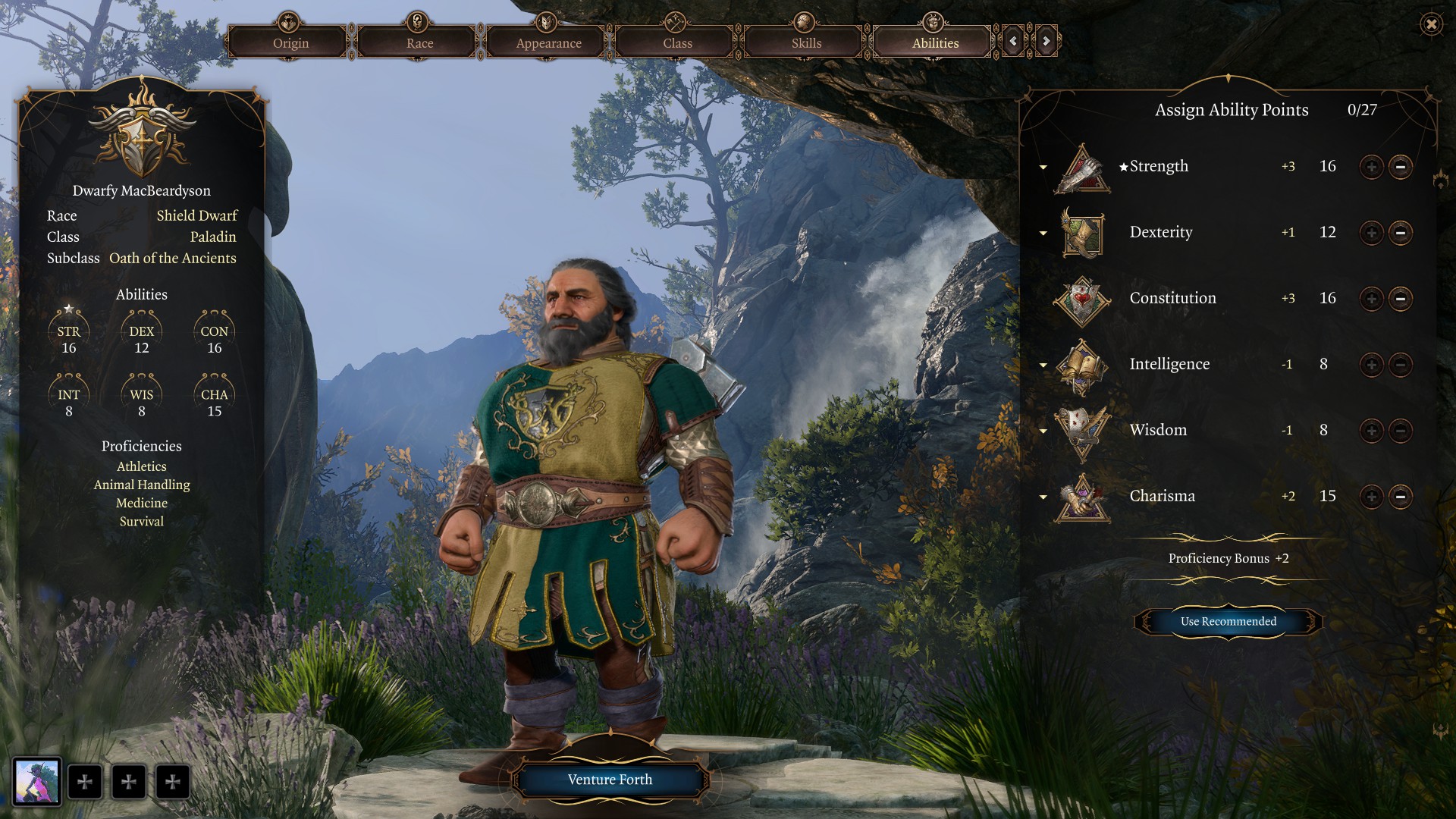BG3 Paladin Starting Stats: A Guide for New Adventurers
