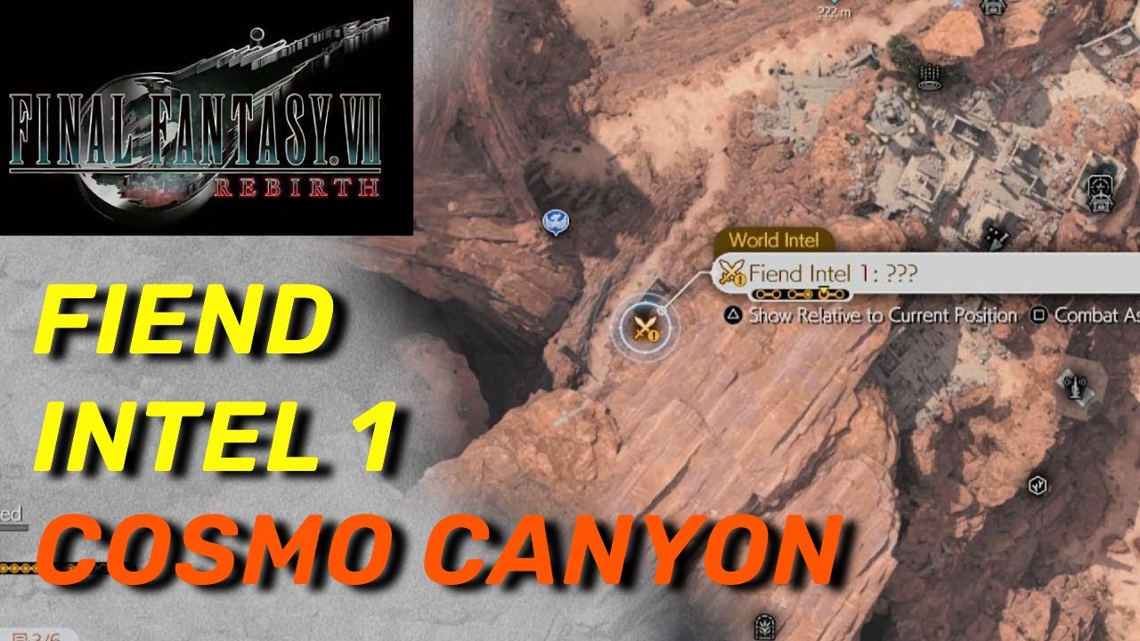 Cosmo Canyon Fiend Intel 1: The Game Issue You Didn’t See Coming!