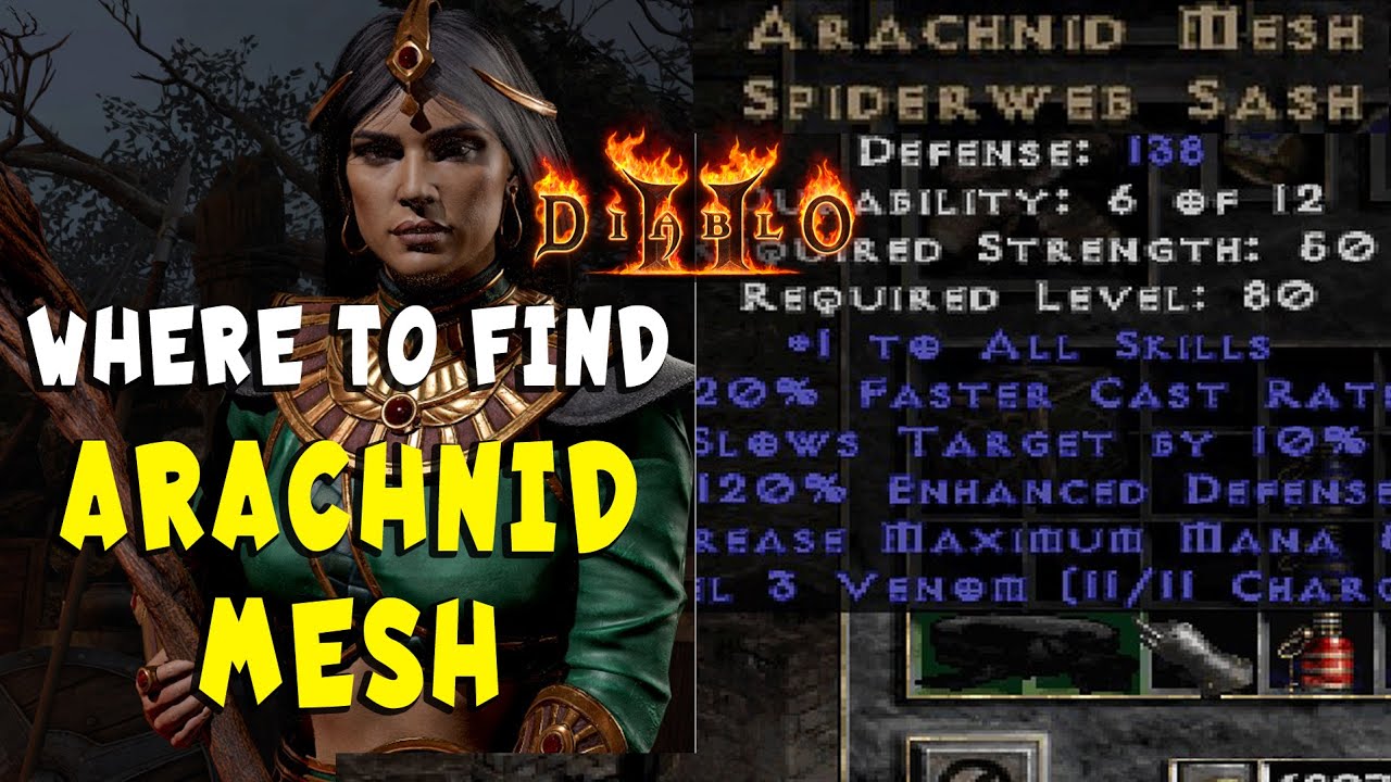 Exploring the D2R Arachnid Mesh: What It Is and How It Affects Your Gameplay