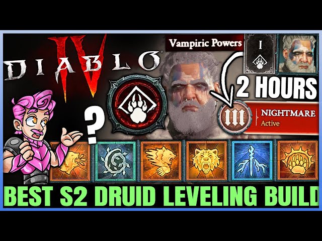 Diablo 2 Leveling Guide Druid: How to Level Up Fast with Fun!