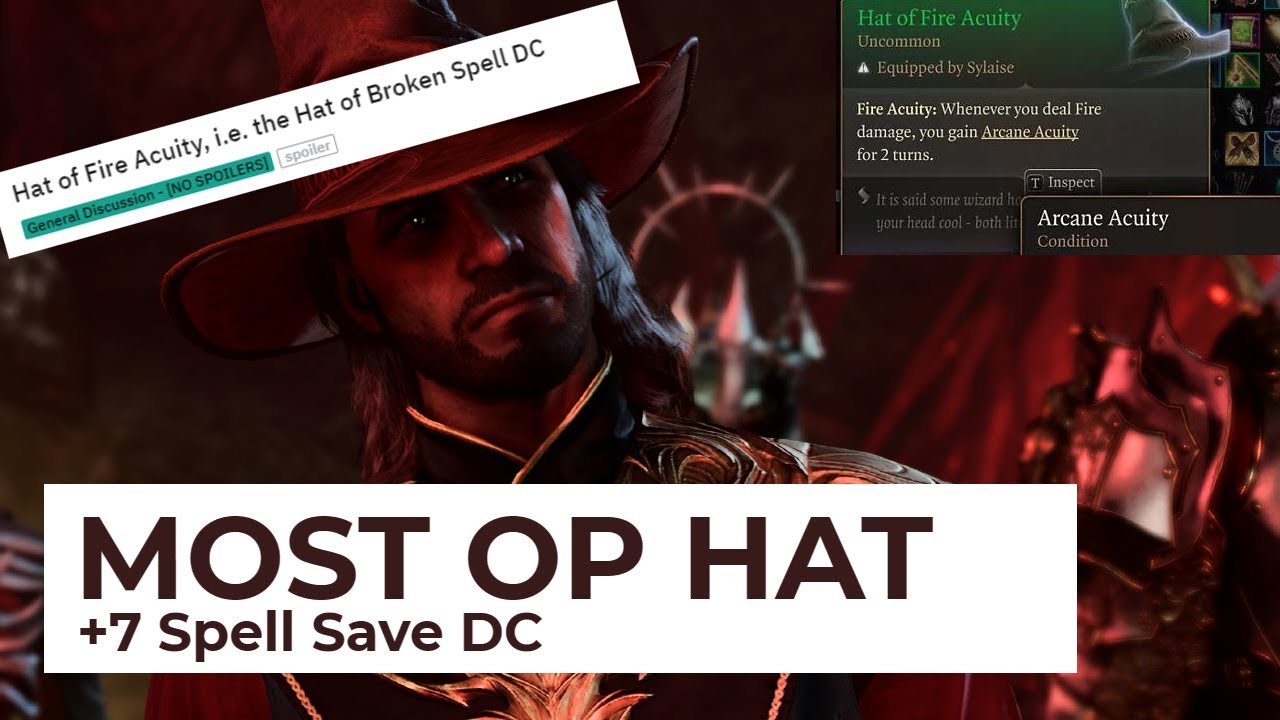Exploring bg3 Hat of Fire Acuity: Tips and Player Experiences
