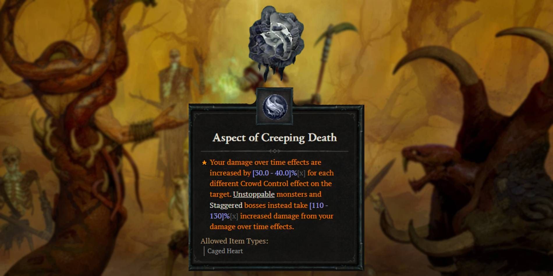Creeping Death Aspect in Diablo 4: The Ultimate Guide