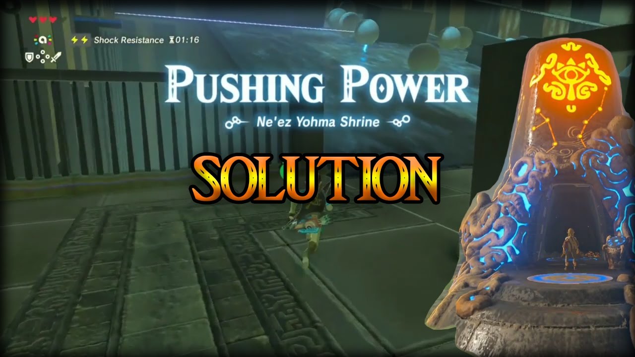 Breath of the Wild Ne'ez Yohma Shrine: A Fun Puzzle and How to Solve It
