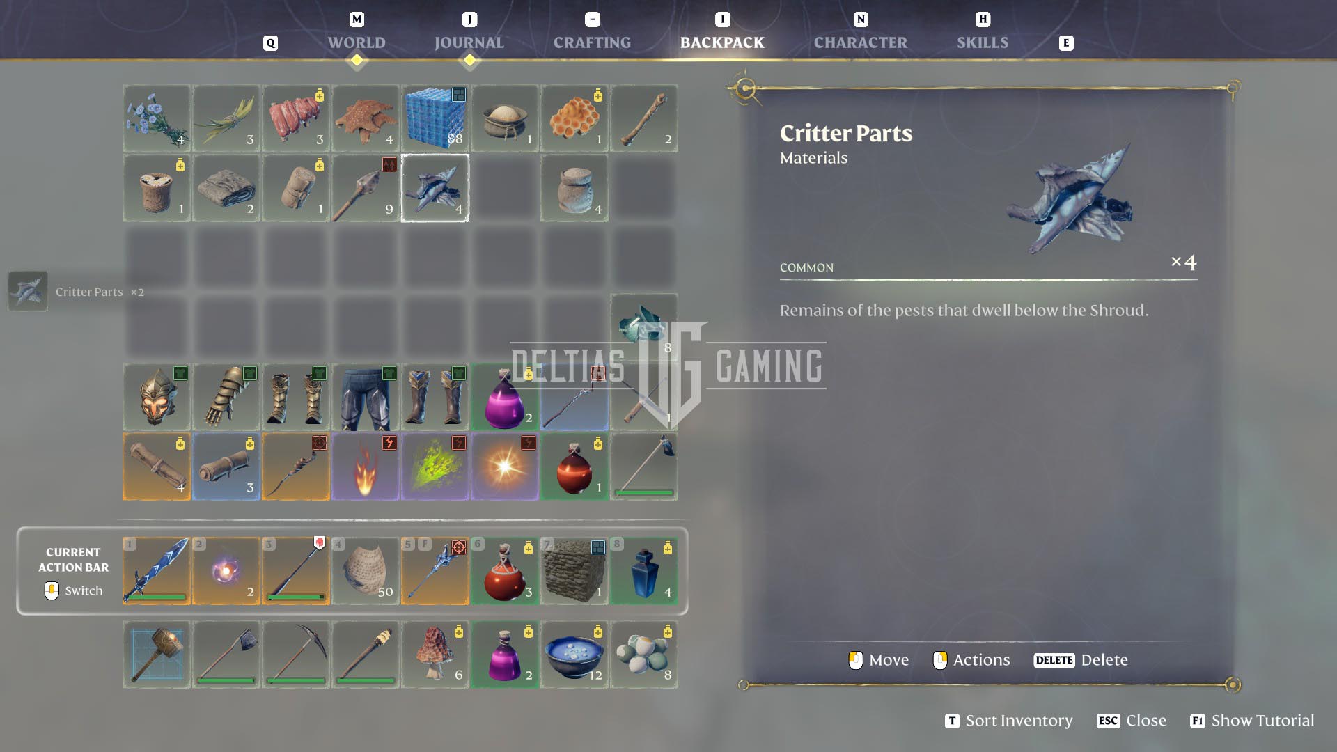 Enshrouded Critter Parts: What They Are and How to Deal with Them