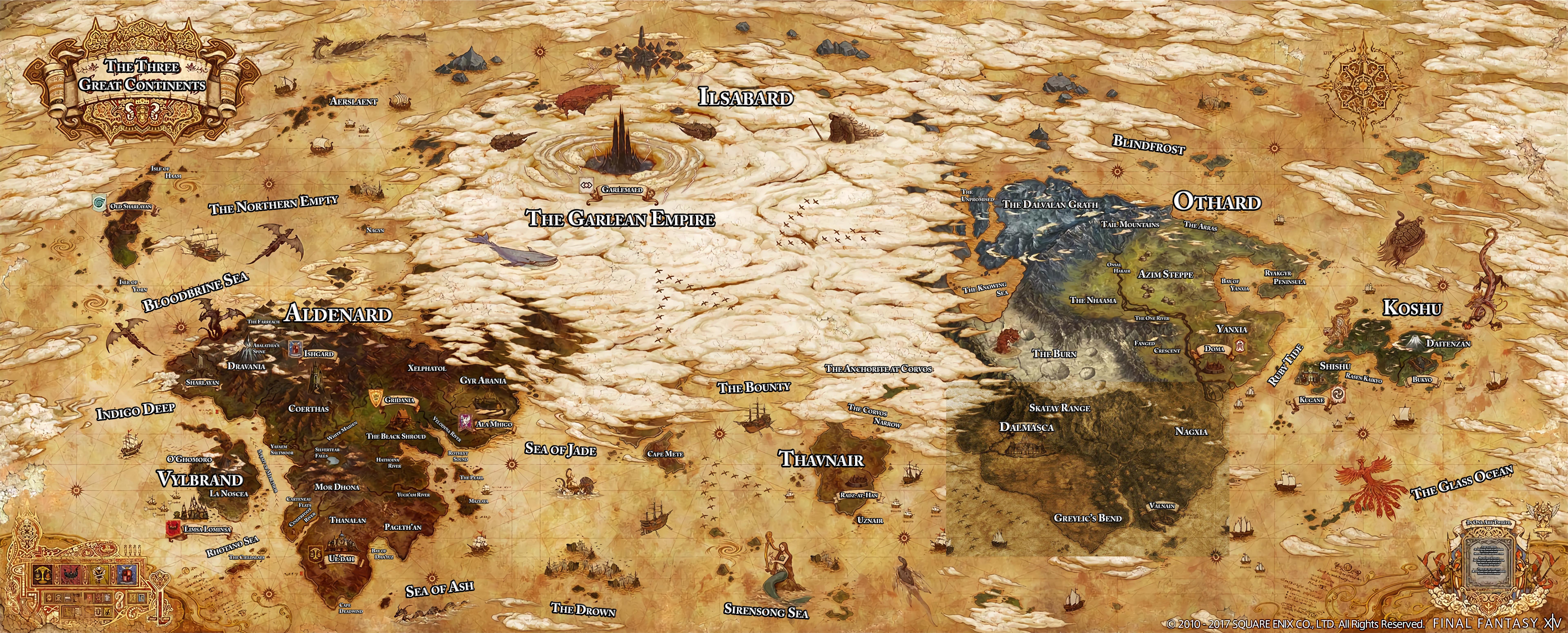 Final Fantasy 14 Interactive Map: Your Ultimate Companion in Eorzea