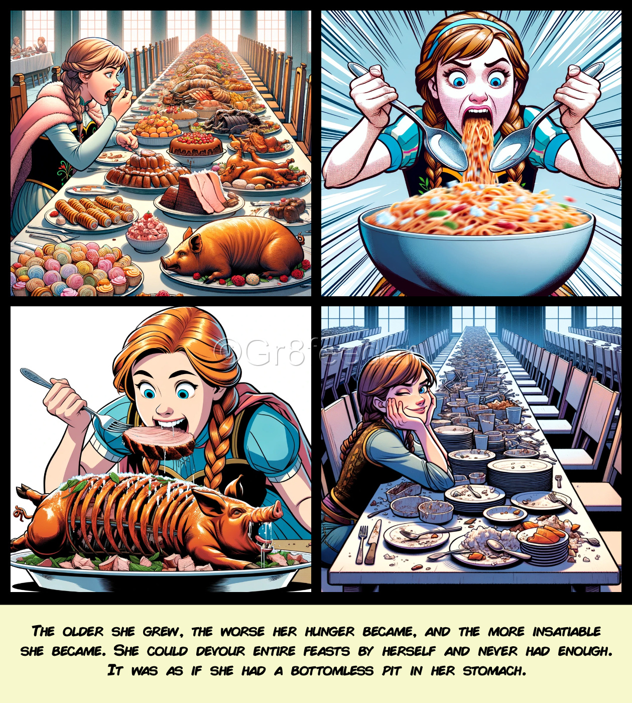 Bottomless Stomach: A Gamer's Unstoppable Hunger