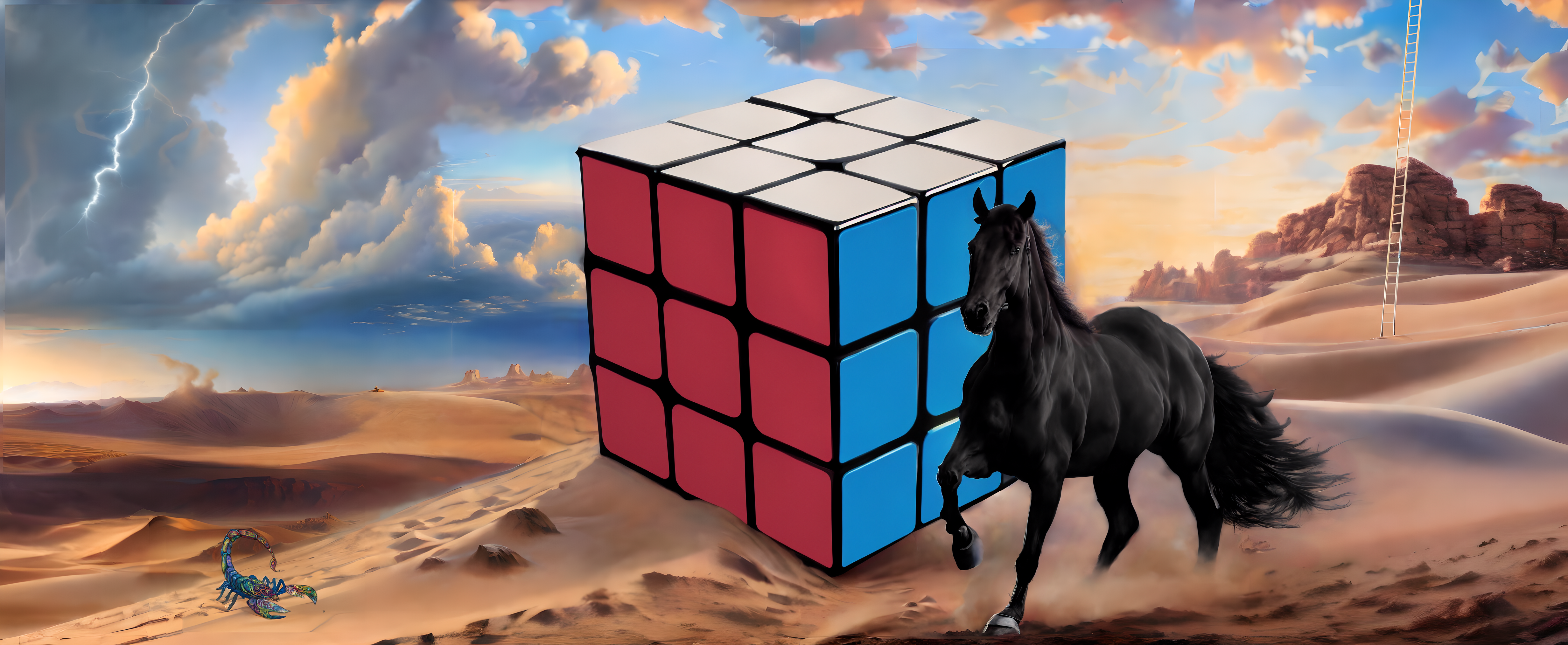 Cube in the Desert: The Mysterious Puzzle and How to Overcome It