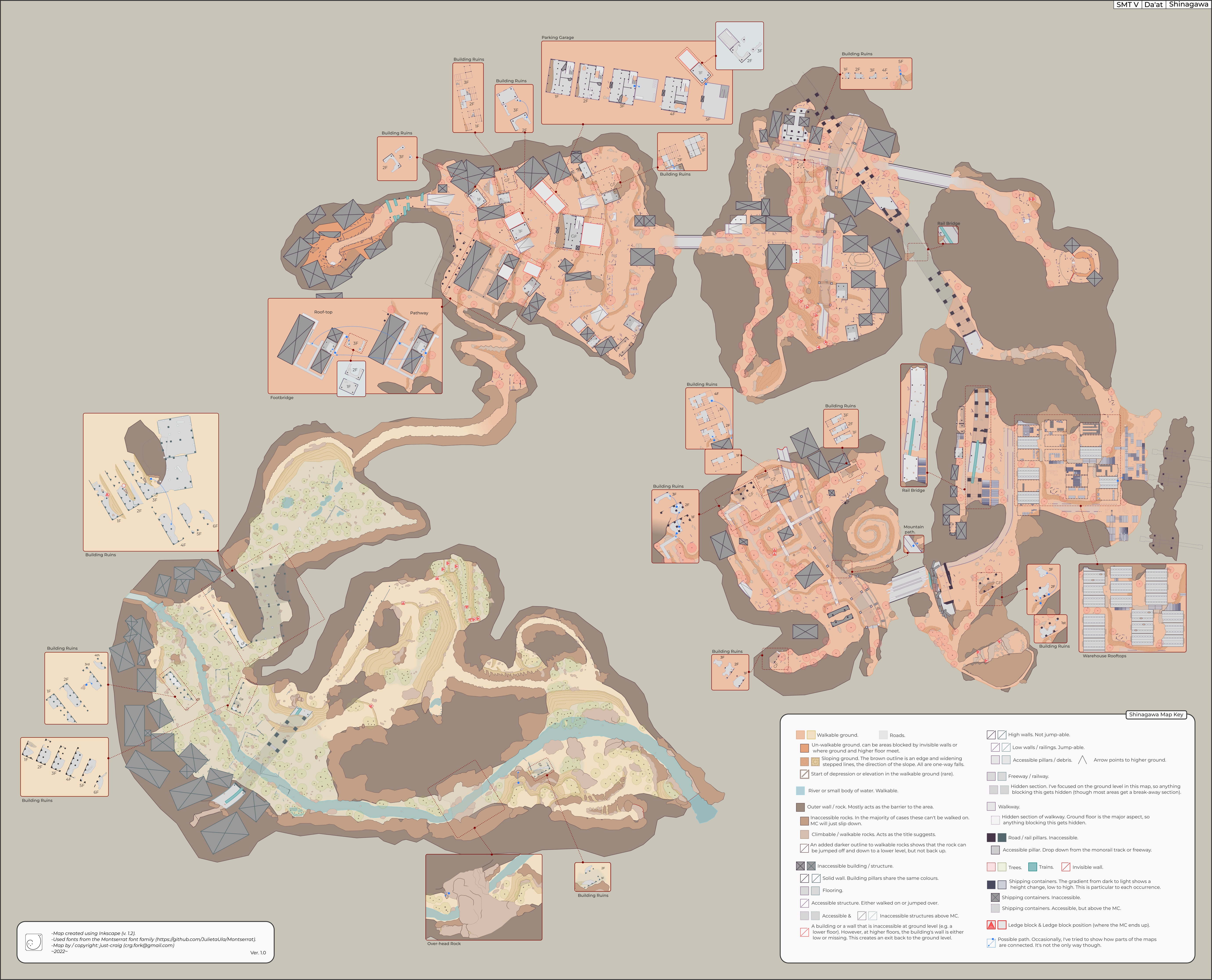 Da'at Shinagawa Map: The Mystery That Baffled Many Players