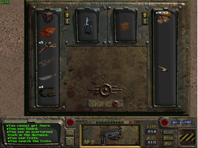 Fallout 1 Overturned Truck: A Little Quirk in the Wasteland