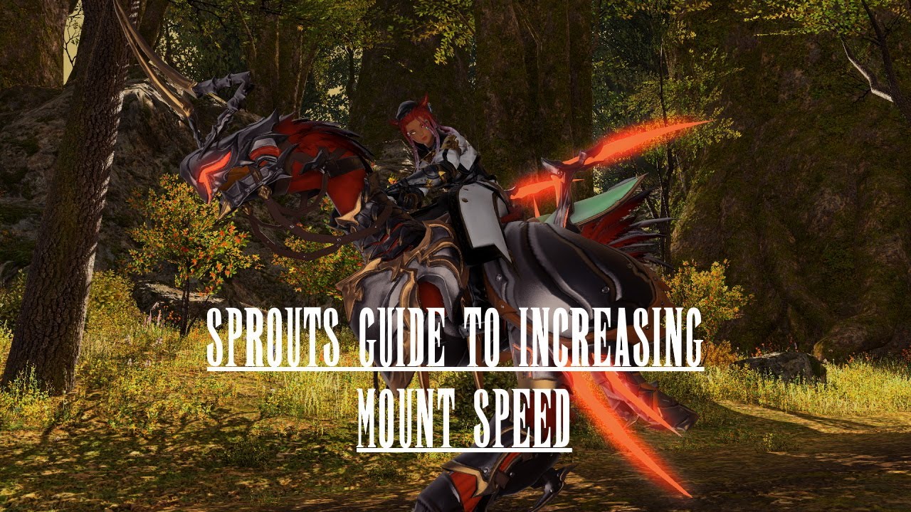 FF14 Increase Mount Speed: How to Speed Up Your Mount and Avoid Getting Left Behind