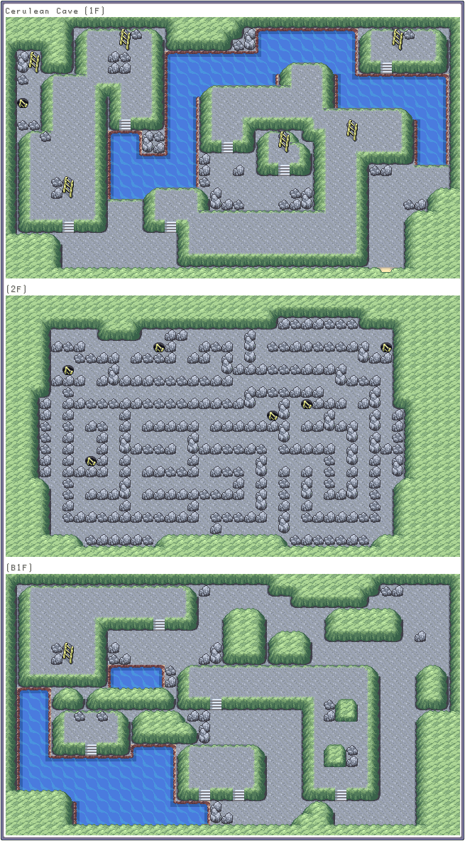 Cerulean Cave Fire Red Map: A Guide for Players