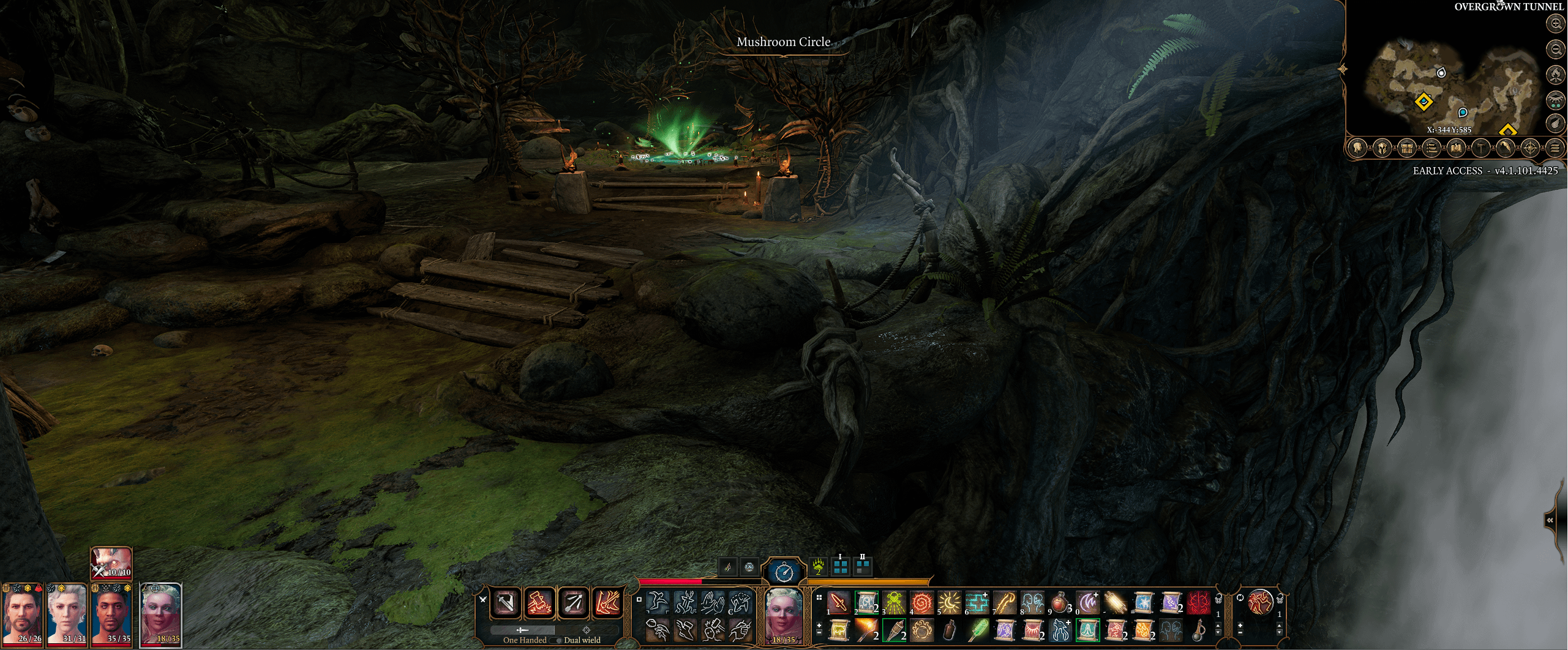 BG3 Mushroom Circle Overgrown Tunnel: A Fun but Tricky Challenge