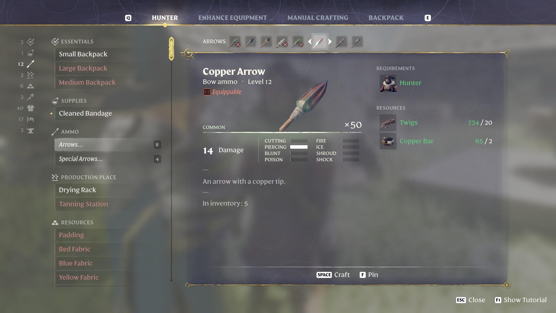 Enshrouded Copper Arrows: The Mysterious Quest for the Perfect Shot