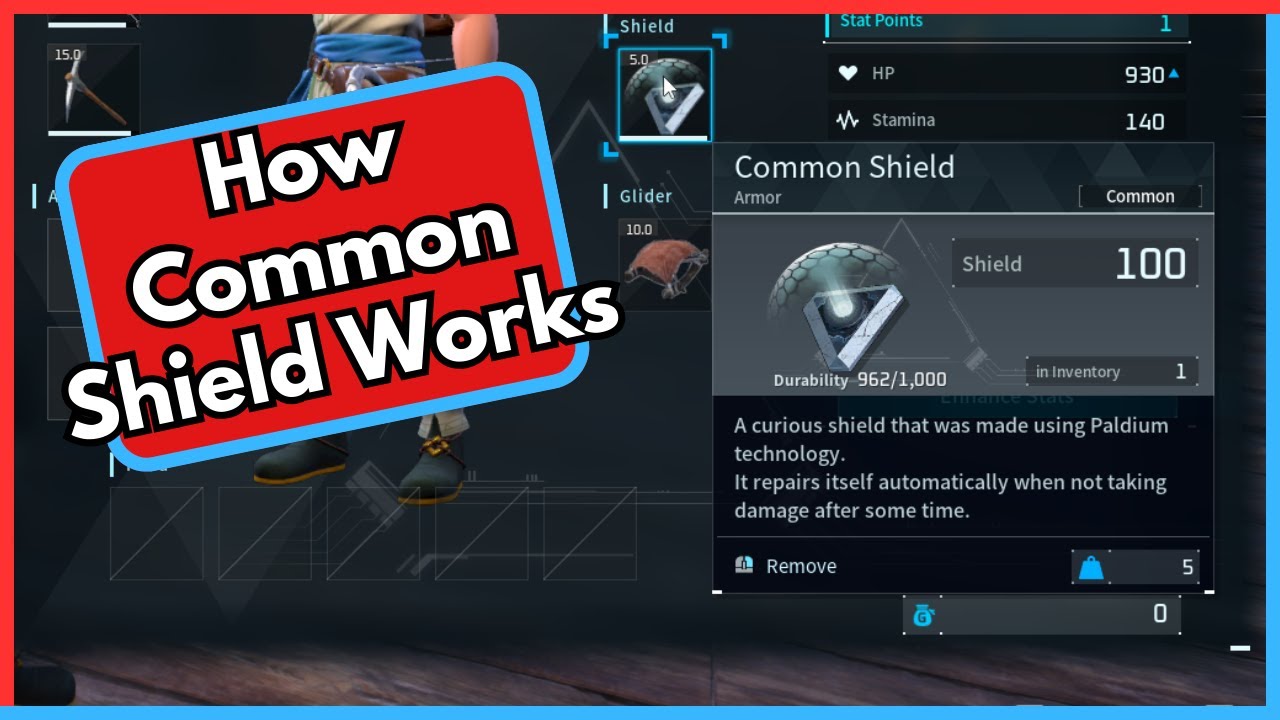Common Shield Palworld: How to Fix the Annoying Problem