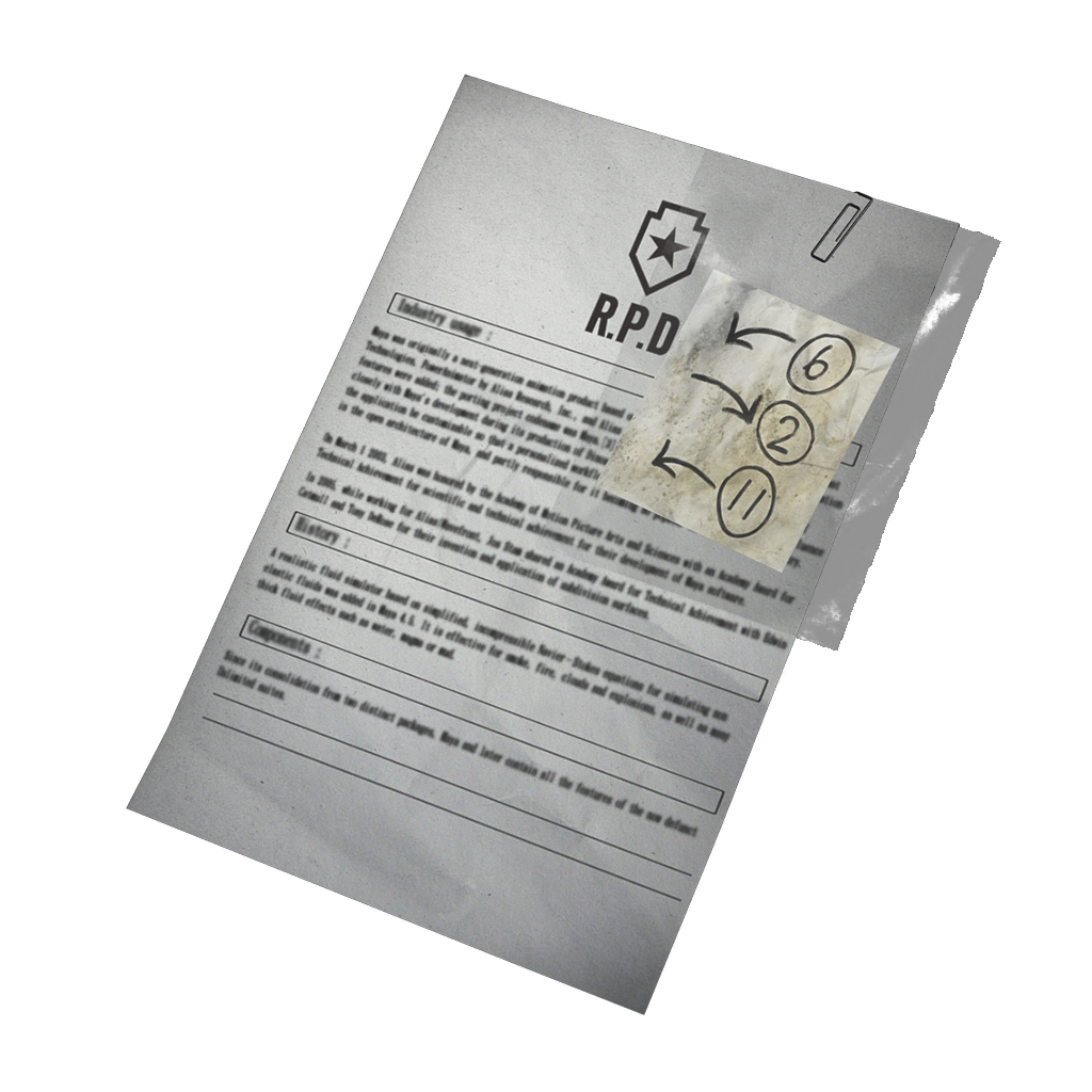 Confiscation Report File RE2: A Simple Guide to Solve the Mystery