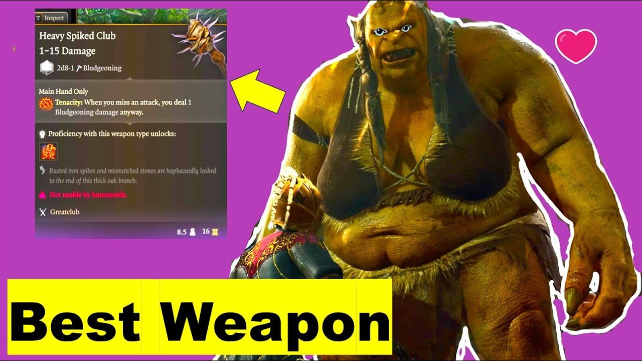 Exploring BG3 Heavy Weapons: The Good, The Bad, and The Big Booms!