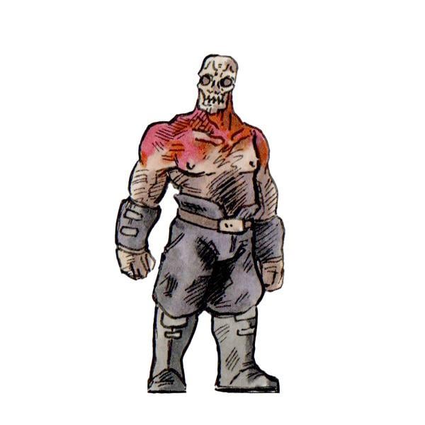 Death's Head of Bhaal: The Curse of the Undying Helmet