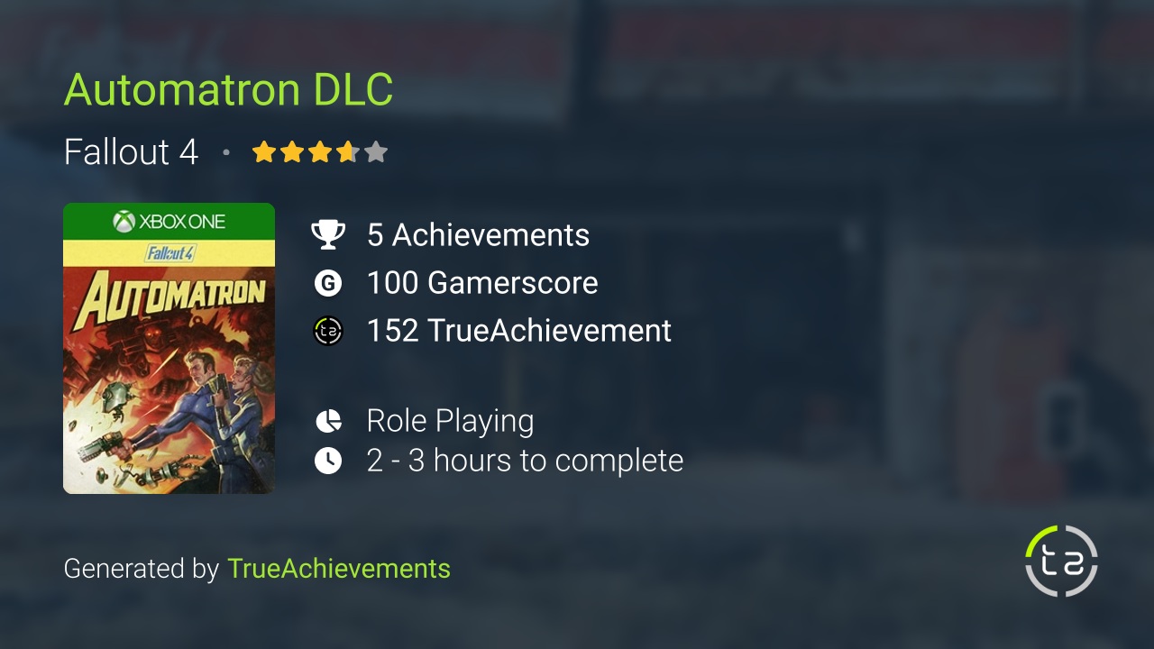 Fallout 4 Automatron Achievements: A Fun Challenge for All Players