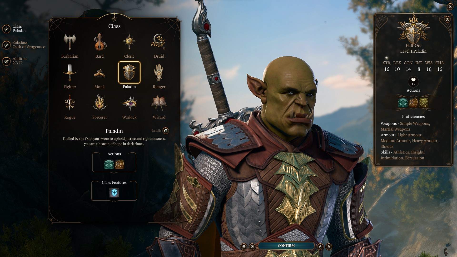 BG3 Paladin Starting Stats: A Guide for New Adventurers