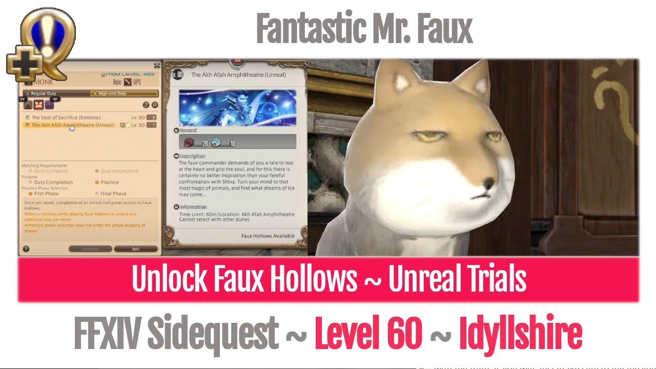 FF14 Fantastic Mr Faux: A Fun and Challenging Experience