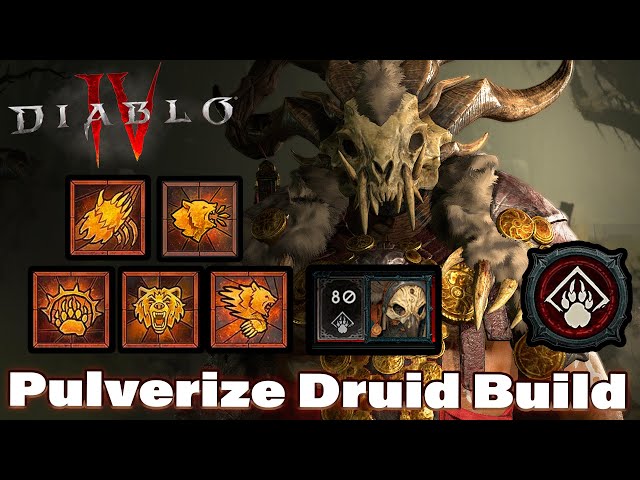 D4 Druid Pulverize Build: Tips, Tricks, and Player Experiences