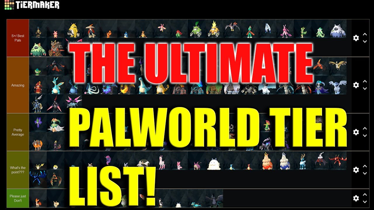 Flying Tier List Palworld: Which Pal is Best for the Sky?