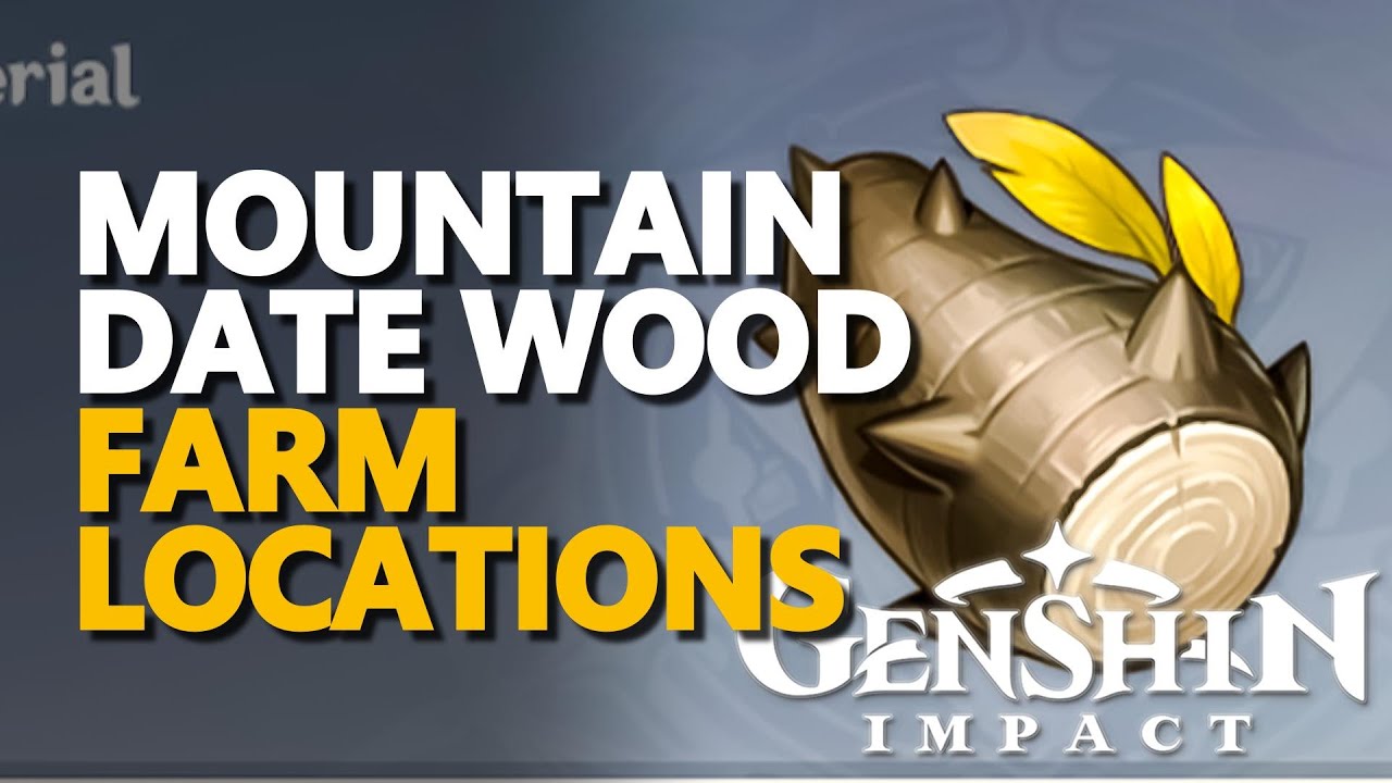 Genshin Mountain Date Wood: The Mystery That Has Players Talking