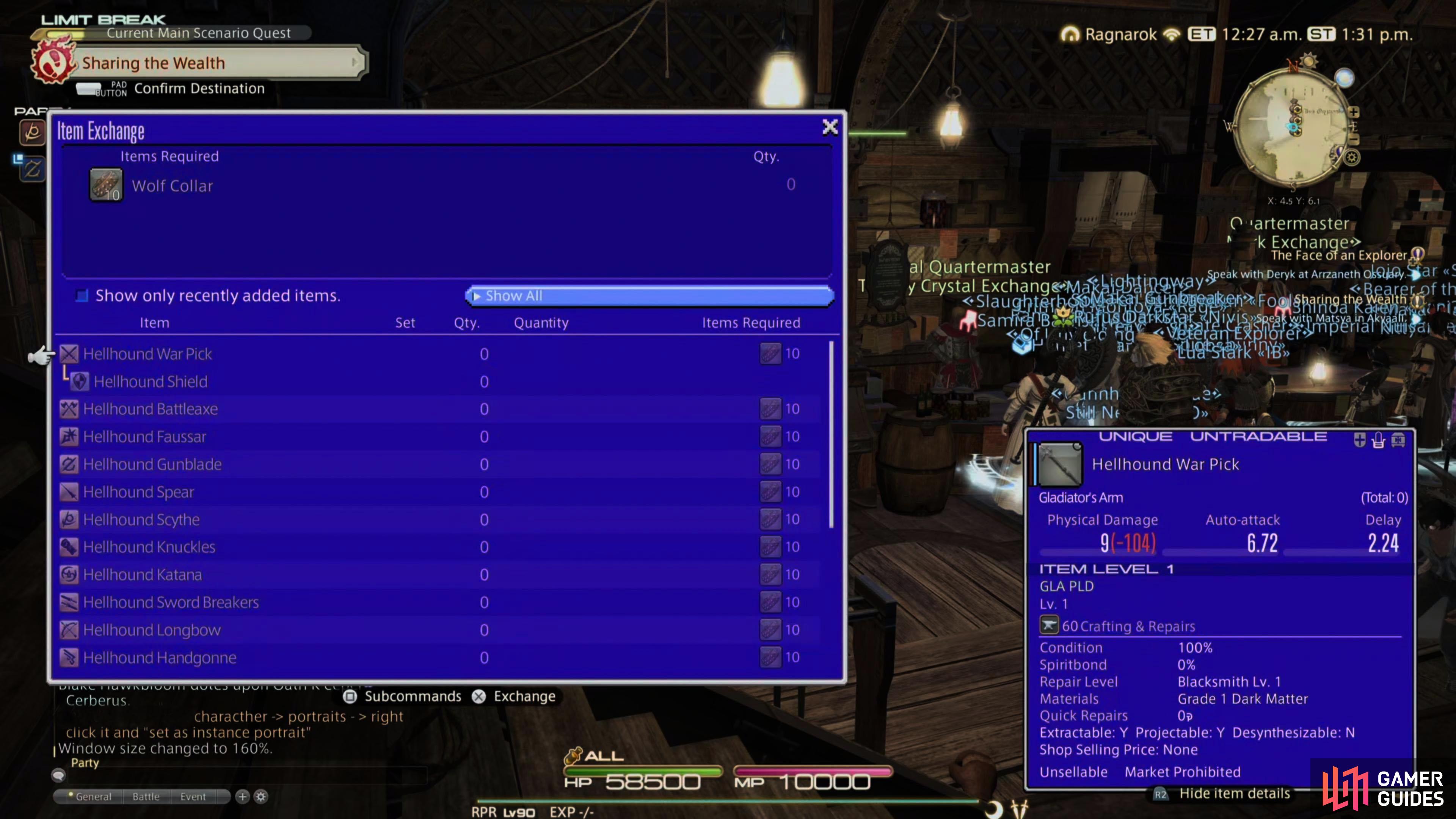 FFXIV Wolf Collar: The Mystery and the Solution
