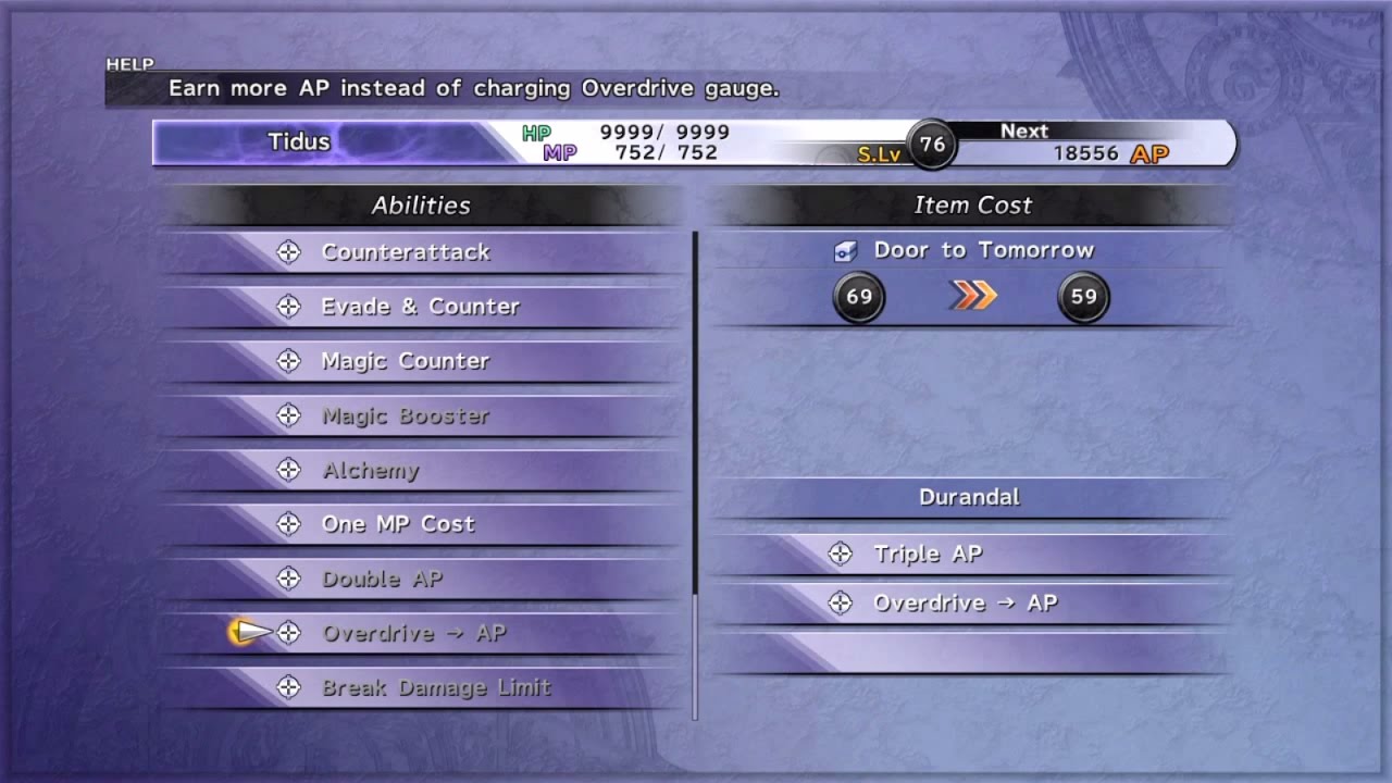 FFX Double AP Weapons: How to Boost Your AP in Final Fantasy X