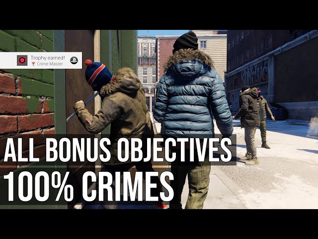 Complete All Bonus Objectives for Every Crime Type: A Game-Changer or A Nightmare?