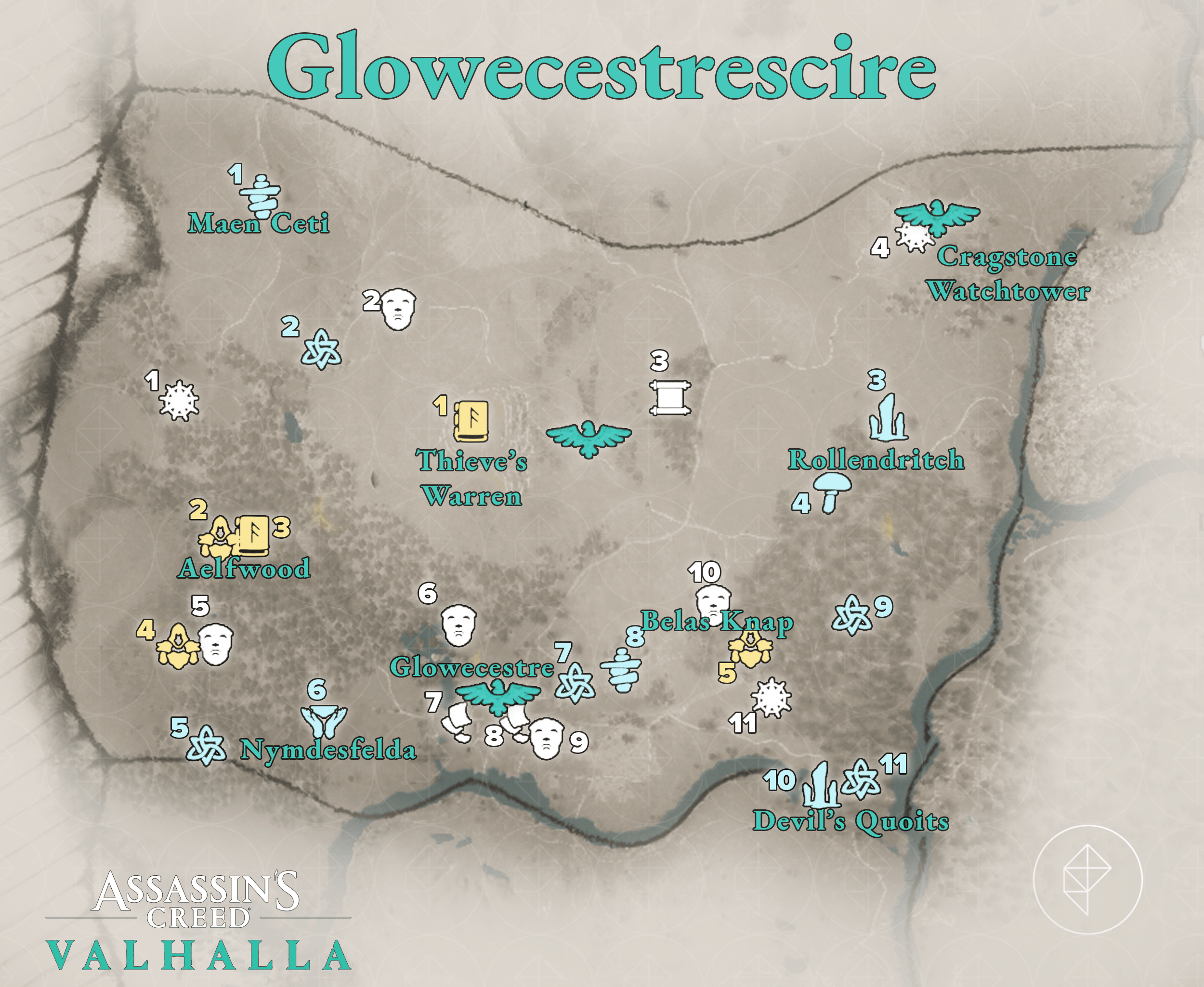 Assassin's Creed Valhalla Glowecestrescire Mysteries: How to Solve the Puzzles and Enjoy the Adventure