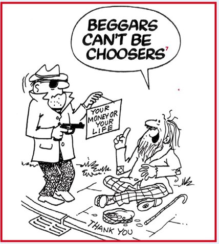 Beggars Can't Be Choosers Origin: What It Means for Your Game Experience
