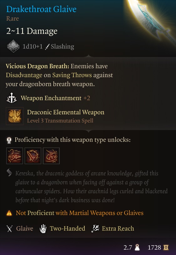 BG3 Draconic Elemental Weapon: How to Unleash the Power of Dragons in Baldur's Gate 3