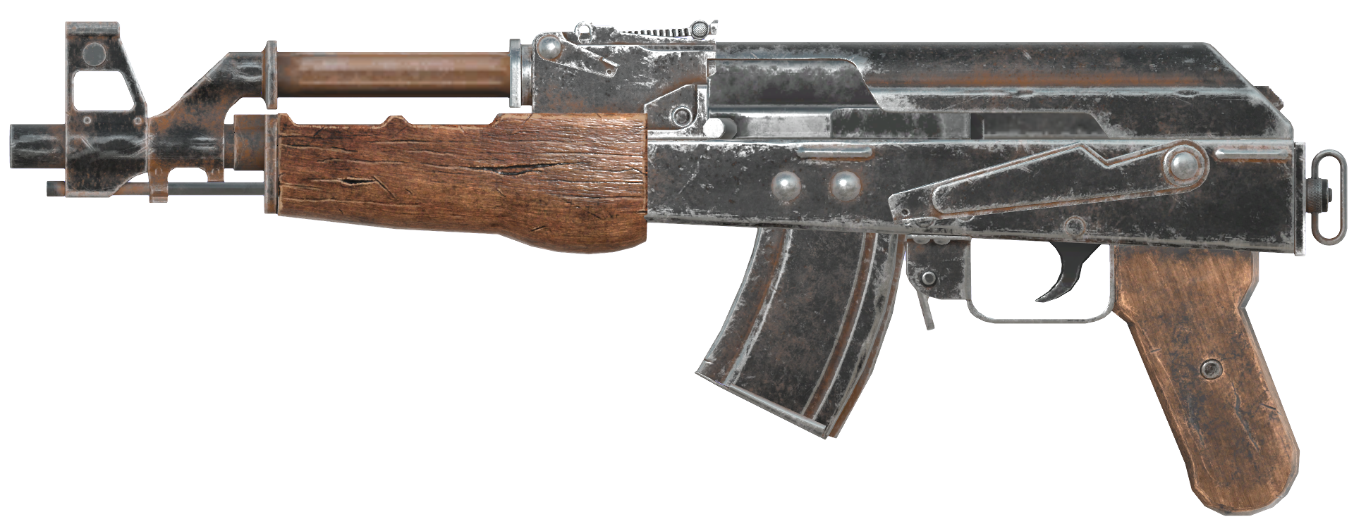 Atom RPG Wooden Assault Rifle: The Mysterious Weapon of the Wasteland