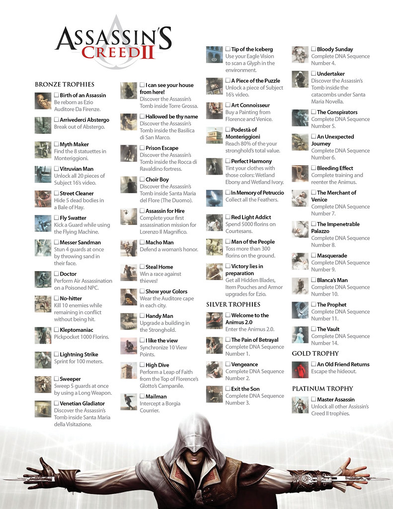 Assassin's Creed 2 Trophy Guide