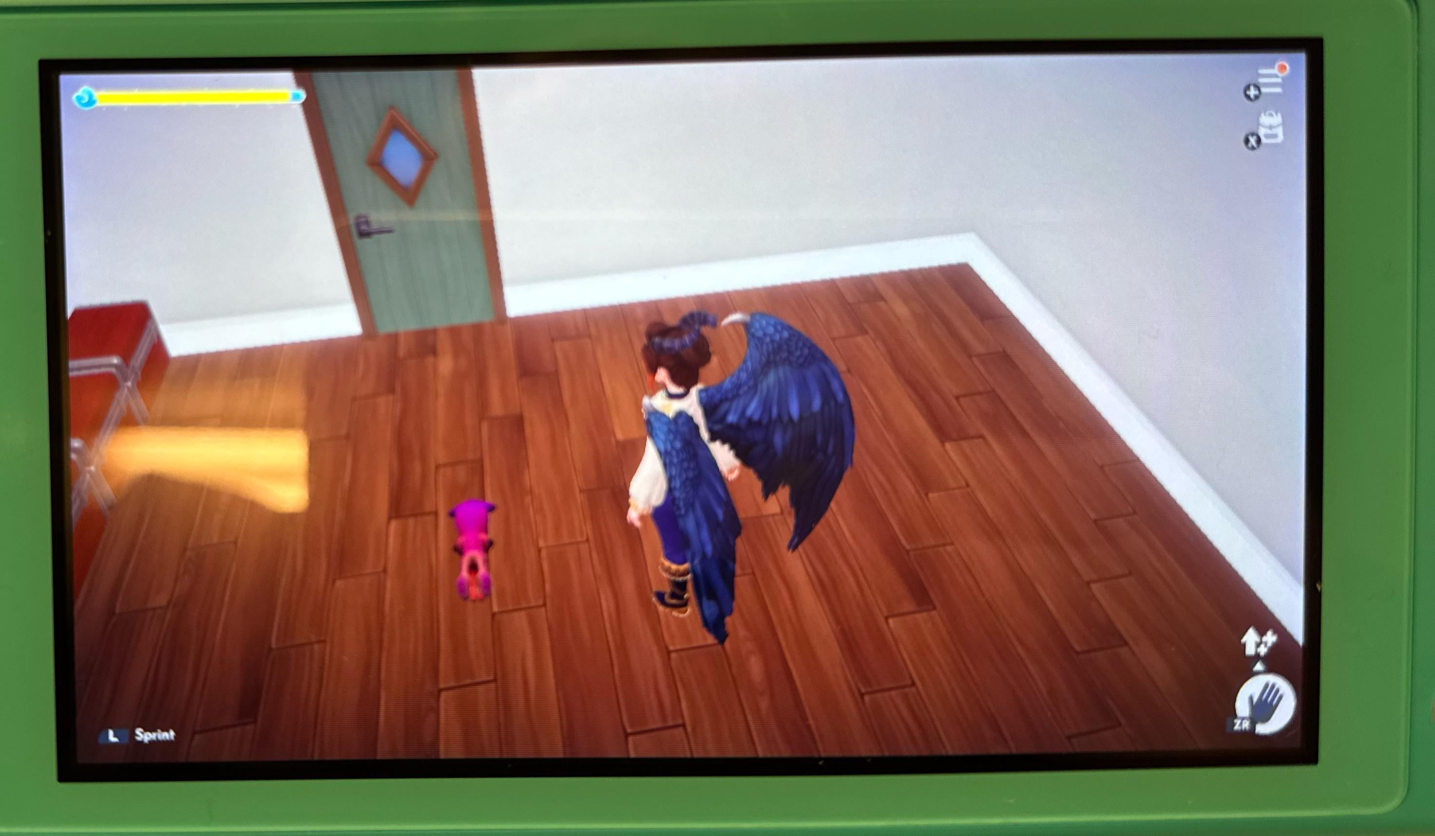 About Blank Cloack: A Strange Game Problem and How to Fix It