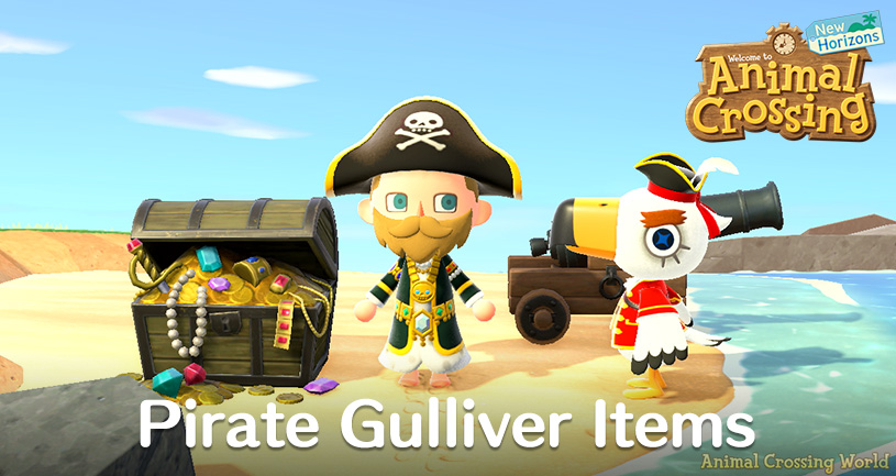 Animal Crossing Gulliver Items: The Guide to Treasure Hunting in the Game