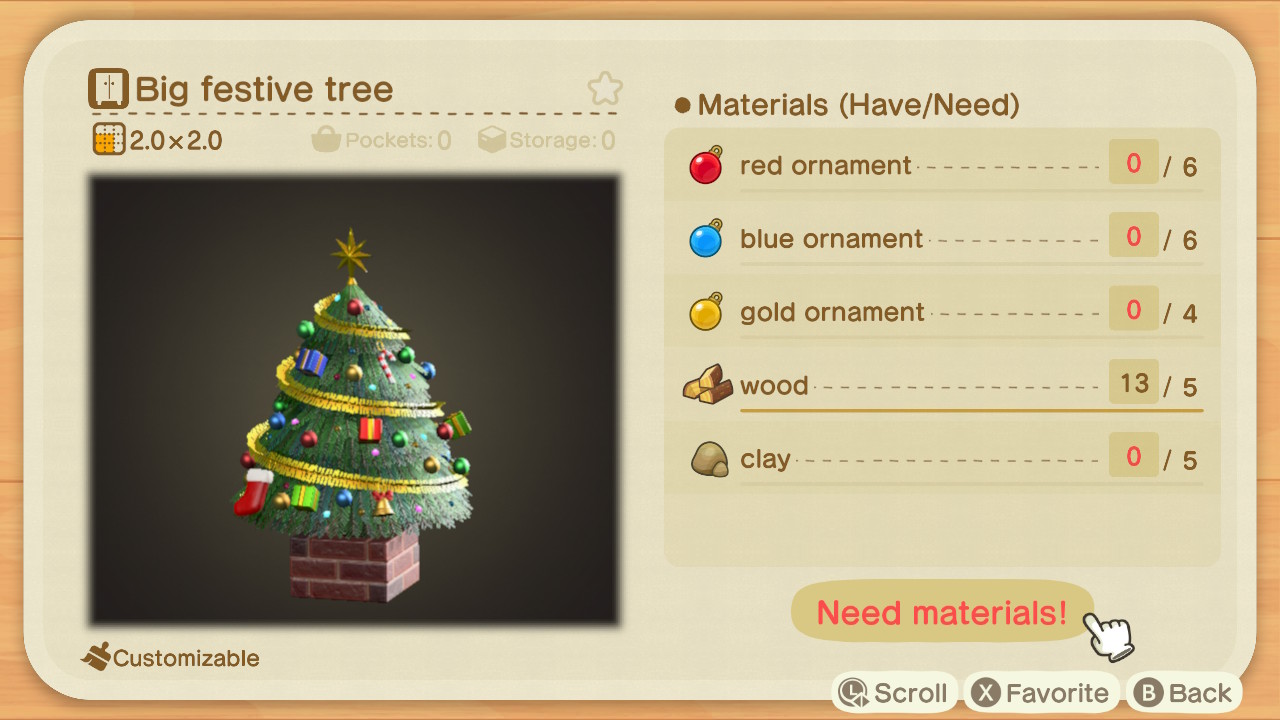 ACNH Big Festive Tree: A Guide to the Christmas Joy and Troubles!