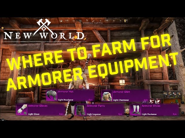 Armorer New World: A New Adventure for Crafting Fans