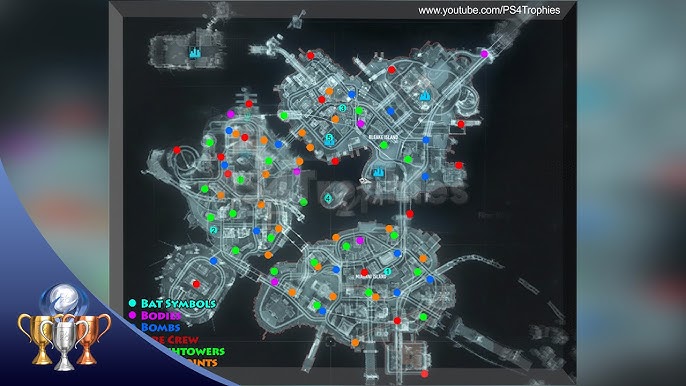 Arkham Knight Interactive Map: A Gamer’s Guide to Navigating Gotham