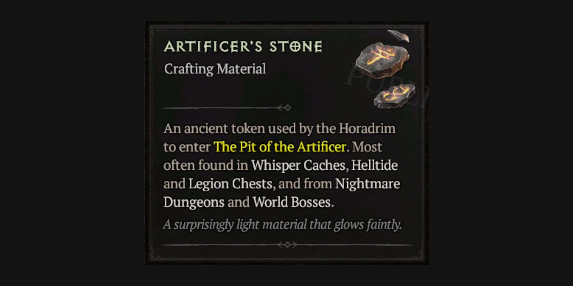 Artificers Stones Diablo 4: How To Use Them And What Players Think