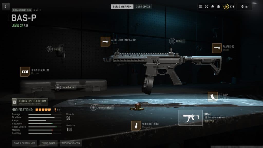 bas-p loadout warzone 2: Best Setup for Dominating the Battle