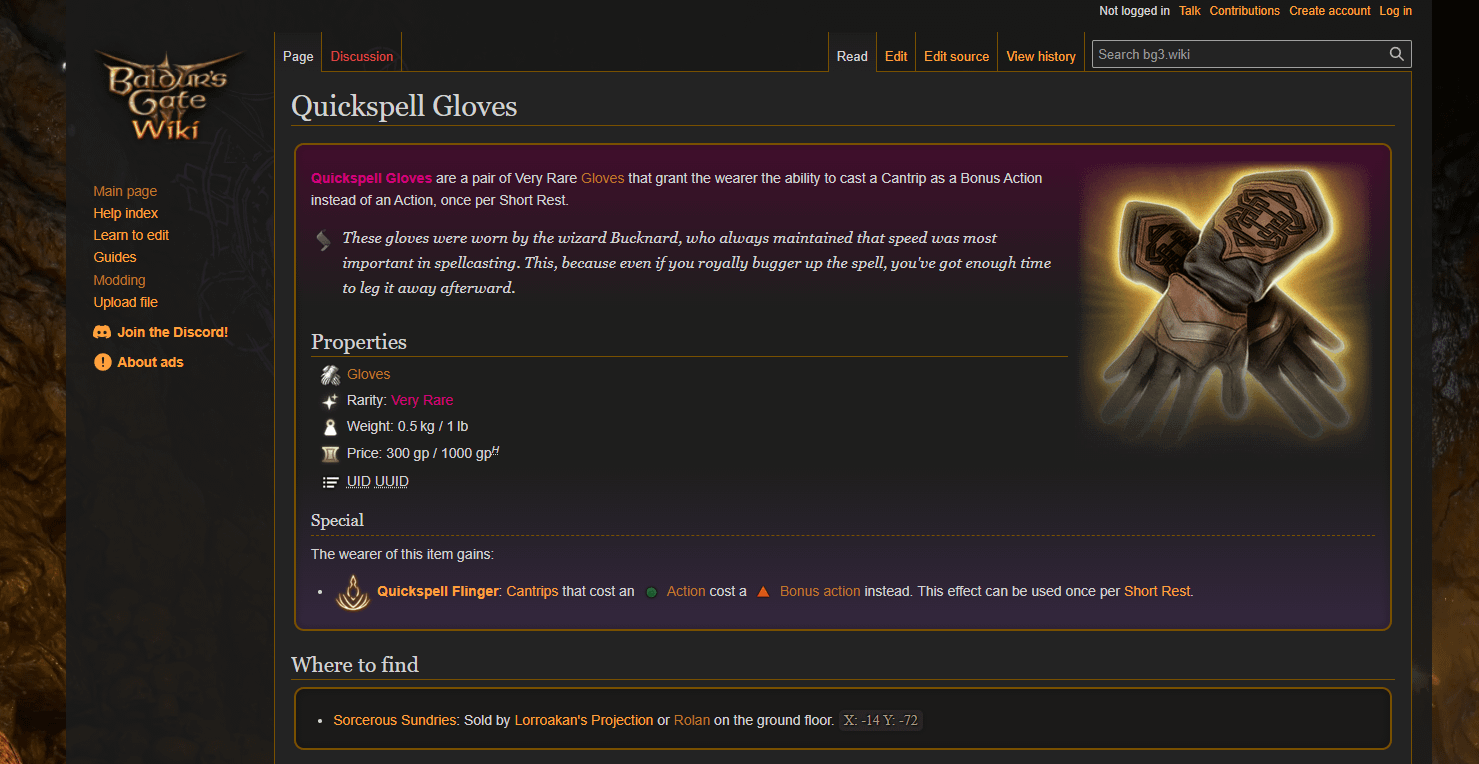 Baldur's Gate 3 Quick Spell Gloves: A Game-Changer or Just a Glitch?
