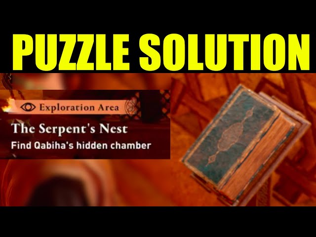 AC Mirage Find Qabihas Hidden Chamber - How to Solve the Mystery