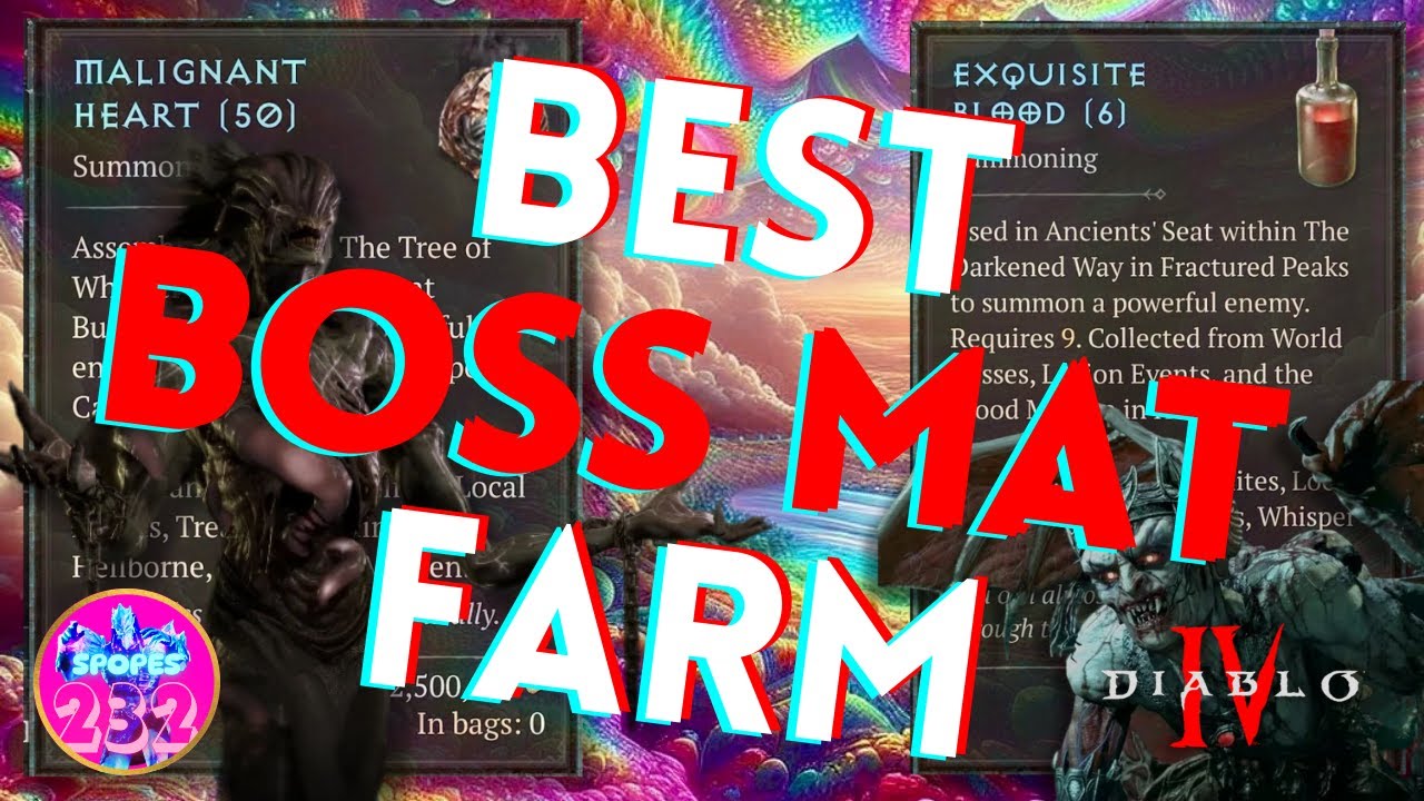 Best Way to Farm Boss Materials Diablo 4 Season 5