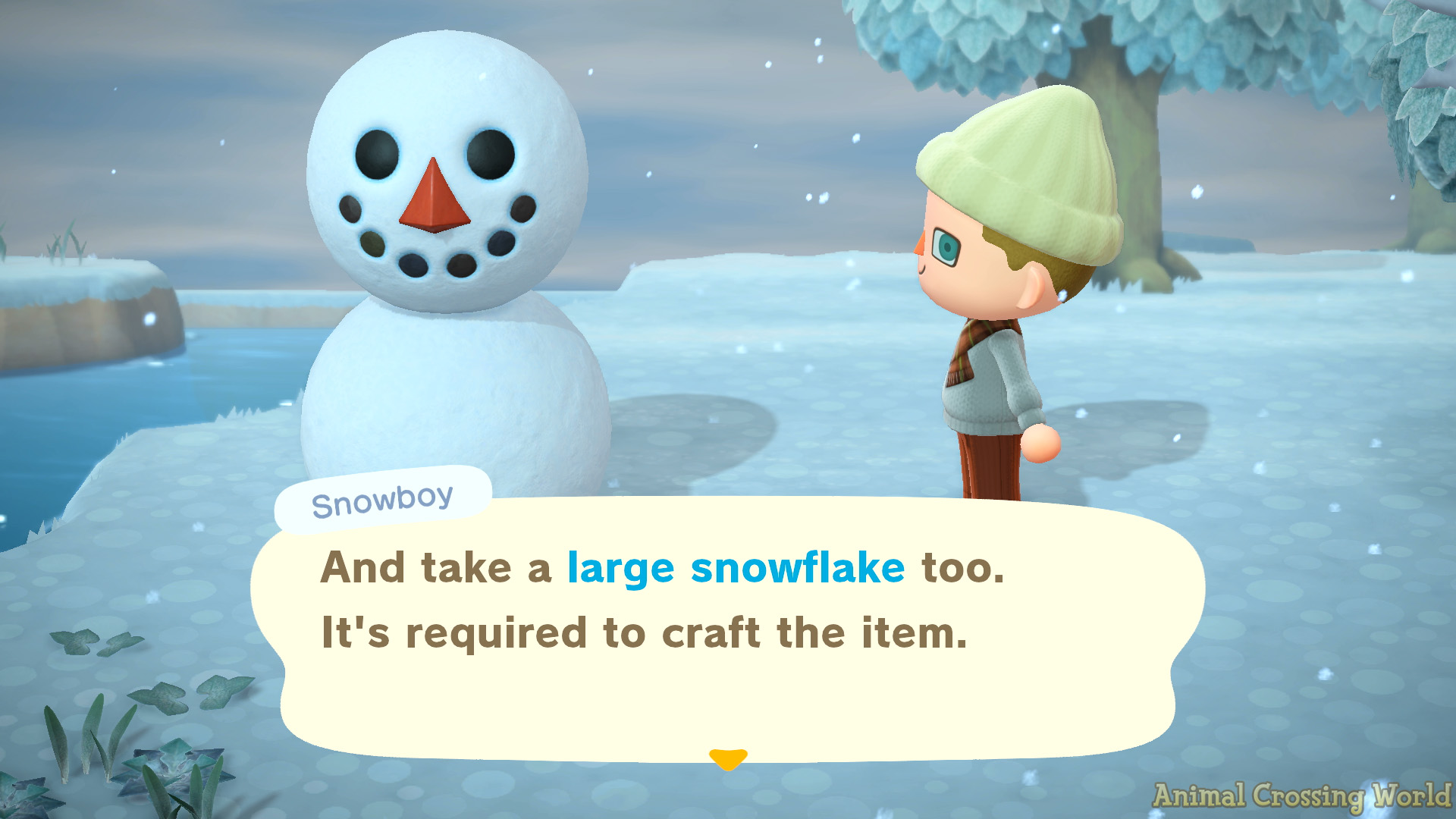ACNH Large Snowflakes: What Are They and How to Catch Them?