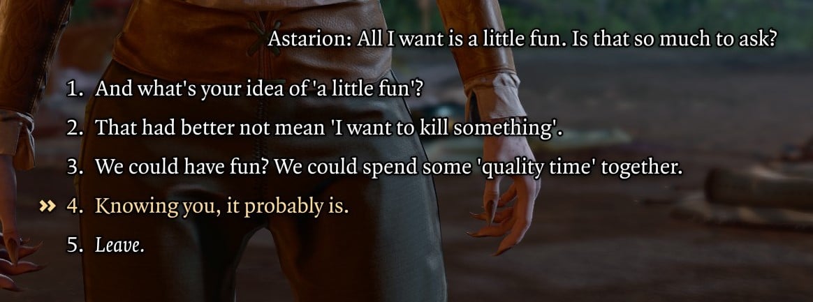 Act 2 Astarion Approval: How to Make Him Like You More