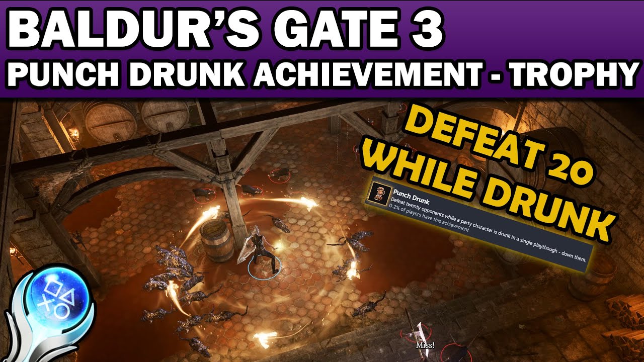 Baldur's Gate 3 Punch Drunk: What Happens When the Game Makes You Feel Dizzy?