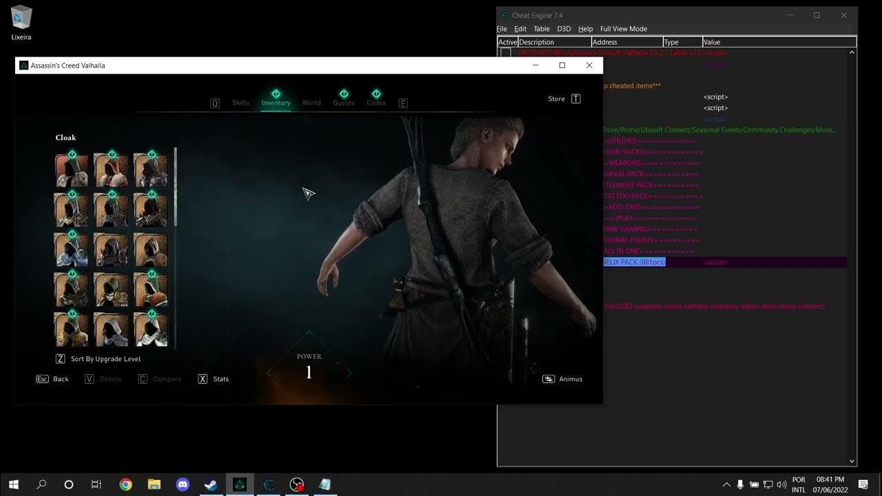 AC Valhalla Inventory Editor: Problems, Solutions, and Community Reactions